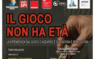 Il gioco non ha età: contro la dipendenza da gioco d’azzardo evento a Santa Teresa di Riva