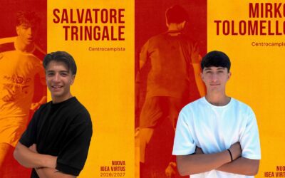 Calcio. Nuova Igea Virtus, sulla mediana i giovani Tringale e Tolomello