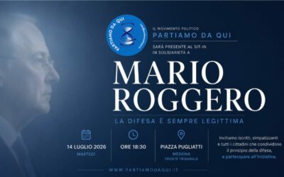 “Partiamo da Qui” parteciperà al sit-in in solidarietà a Mario Roggero