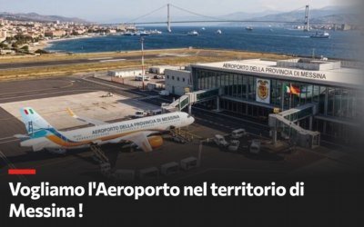 Aeroporto della Provincia di Messina, via alla petizione online: “Proposta di inserimento nel Piano Nazionale Aeroporti”