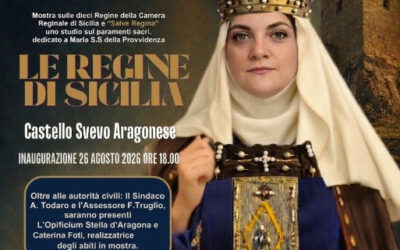 Montalbano Elicona, al Castello la mostra “Le Regine di Sicilia”: il 26 agosto l’inaugurazione della Camera Reginale