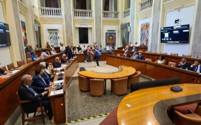Palazzo dei Leoni, insediato nuovo Consiglio Metropolitano di Messina: i 13 neoeletti al giuramento. Basile: “Necessaria collaborazione costante per affrontare sfide dell’area vasta”