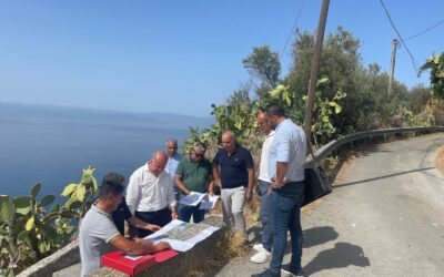 Milazzo. Ngonia del Tono, consegnato cantiere per la messa in sicurezza del costone roccioso