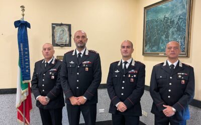 Messina. Nuovi ufficiali al Comando Provinciale Carabinieri, arrivati il Magg. Defilippis il Ten. Costa e Garozzo