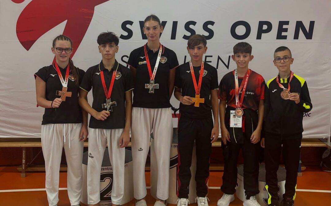 Un oro e tre argenti per la Tiger’s Den Barcellona allo Swiss Open di San Gallen