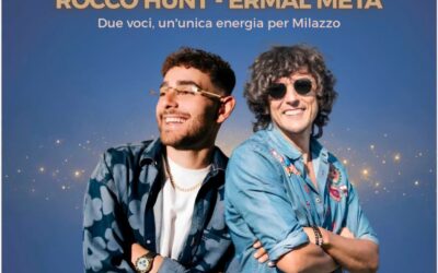 Santo Stefano 2026, a Milazzo due grandi serate: via stasera con Ermal Meta e domani Rocco Hunt