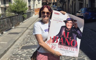 Da Bucarest a Mistretta per il concerto di Al Bano, una foto di Michele Isgrò svela l’incredibile viaggio della fan Livia